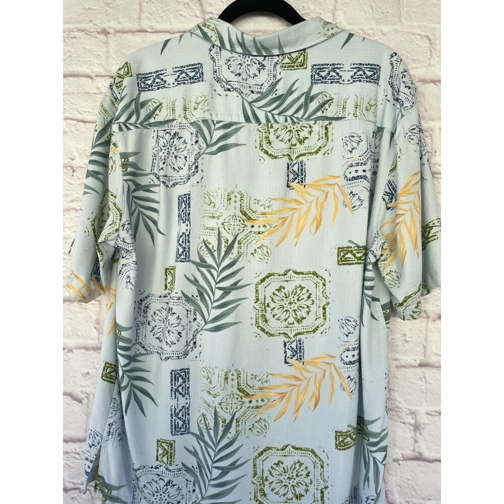 CARIBBEAN JOE Hawaiian Style Men's Shirt  Size XL 100% Rayon - Picture 9 of 13